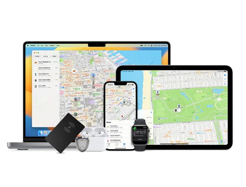 GPS Tracking Wallet Tag with Wireless Charging