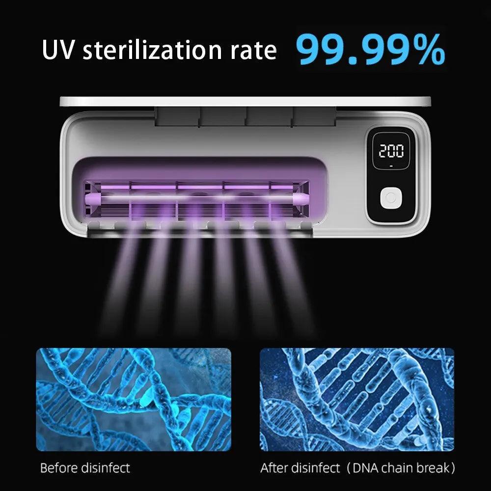 Rechargeable UV Toothbrush Sterilizer Holder