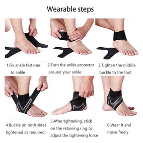 Adjustable Compression Ankle Support