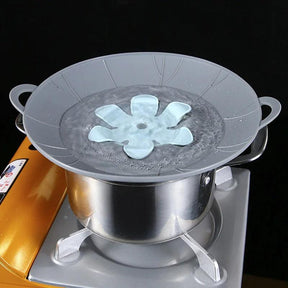 Multifunctional Silicone Pot Lid Spill Stopper