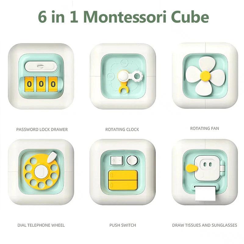 6in1 Montessori Educational Cube