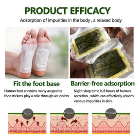 New Natural Detox Foot Pads + Free eBook