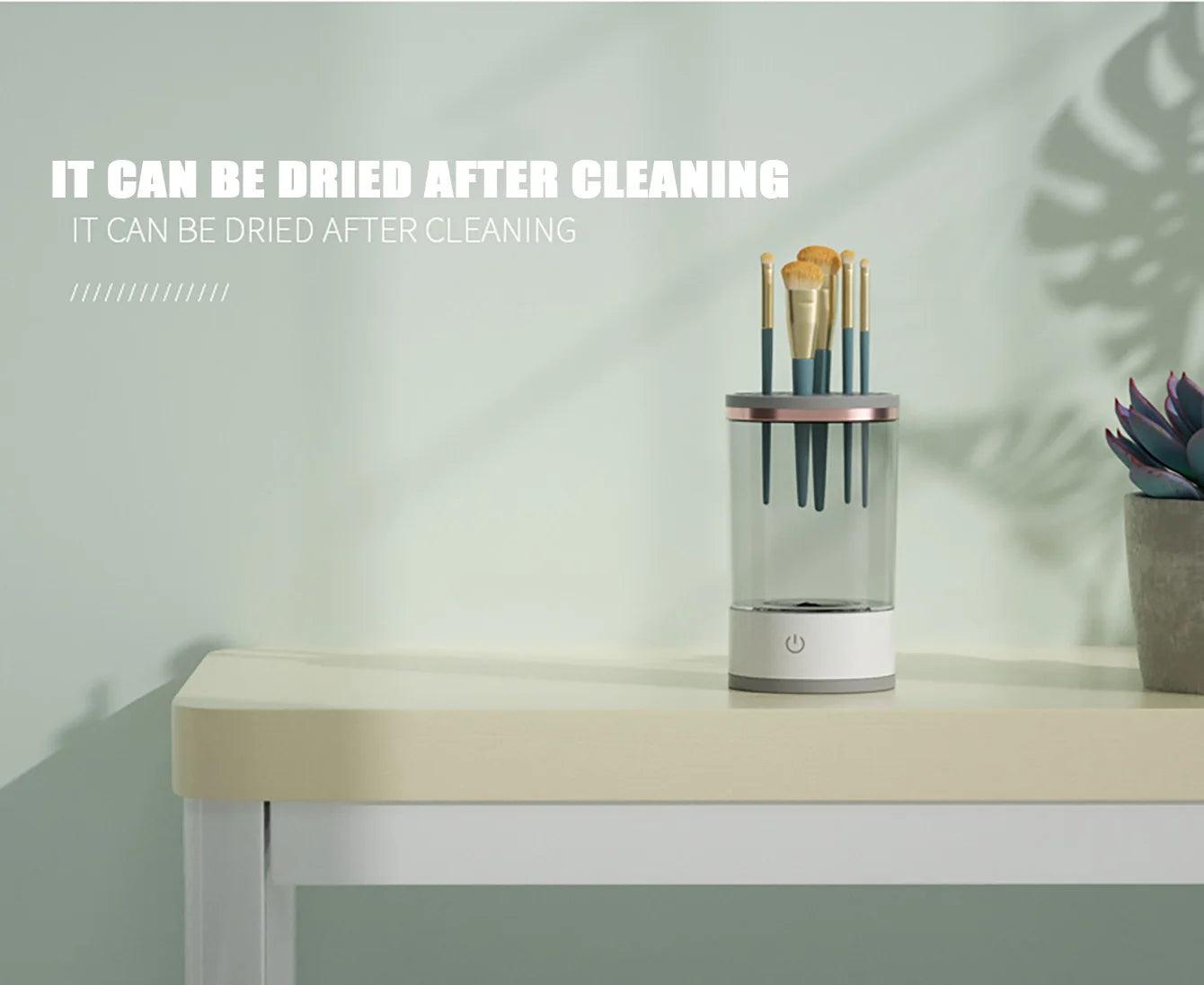 Automatic Makeup Brush Cleaner