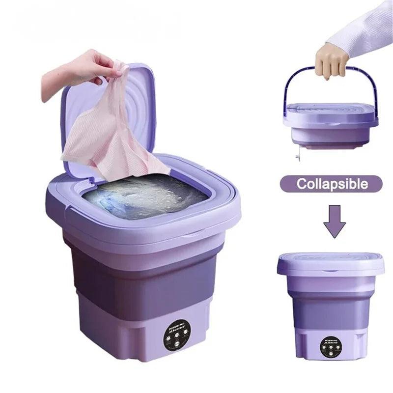 Foldable Compact Washing Machine