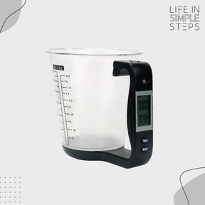 Digital Kitchen Measuring Cup with LCD