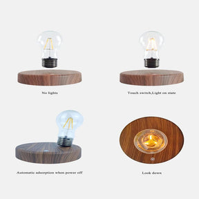 Retro-Style Magnetic Floating Bulb - Life in Simple Steps