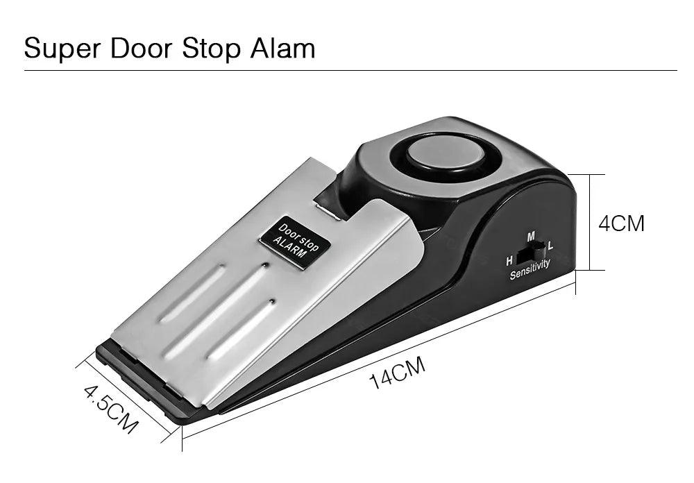 Home Security - Portable Door Stop Alarm - Life in Simple Steps