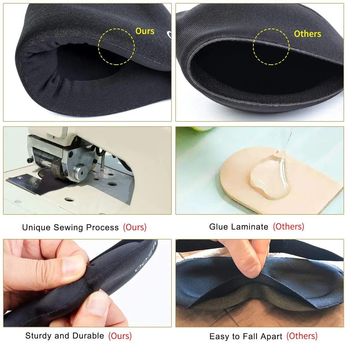 3D Molded Sleep Mask for Women & Men