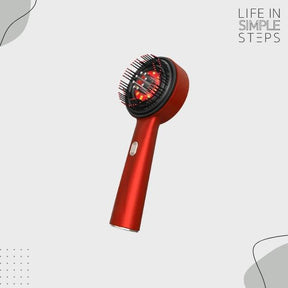 Hair Growth Scalp Massager with Red Light Therapy