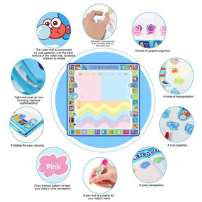 Magic Water Drawing Mat - Painting Toy for Kids