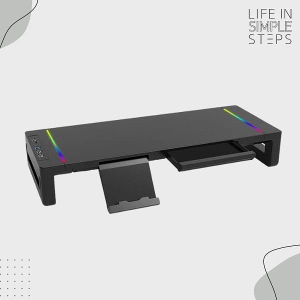 Multifunction RGB Computer Monitor Stand