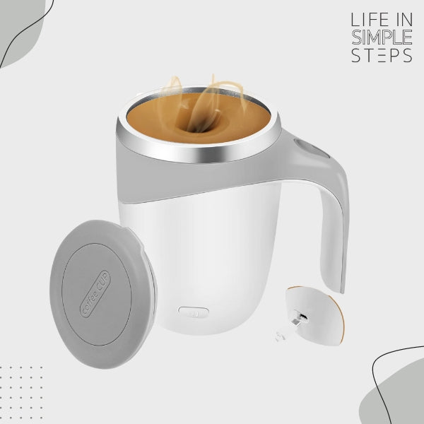 Automatic Magnetic Stirring Coffee Mug