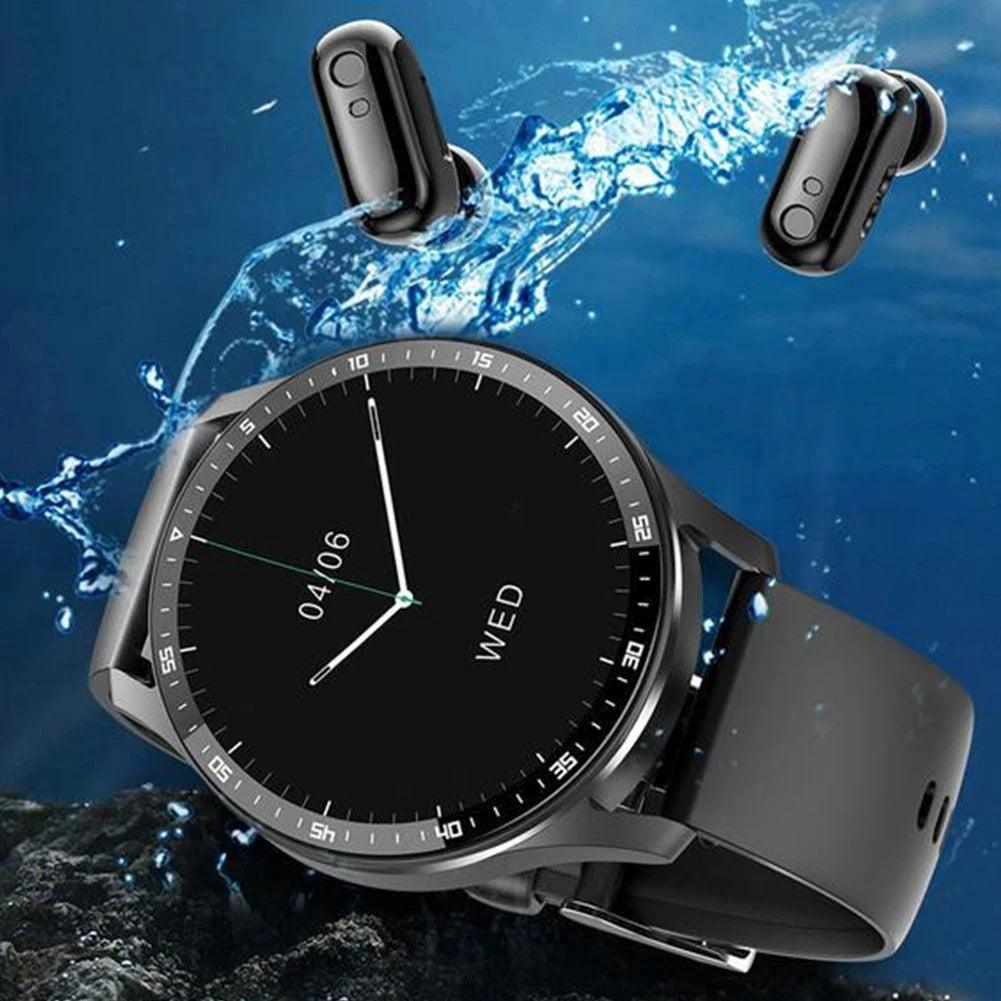 2in1 Smart Watch with Bluetooth Earbuds Waterproof - Life in Simple Steps