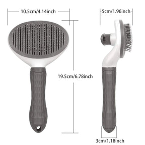 Pet Hair Remover Brush - Comb Self Cleaning - Life in Simple Steps