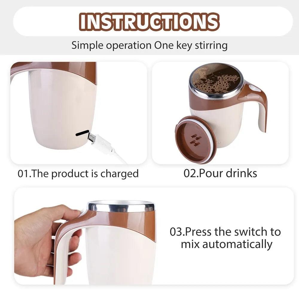 Rechargeable Quick-Mix Magic Mug - Life in Simple Steps