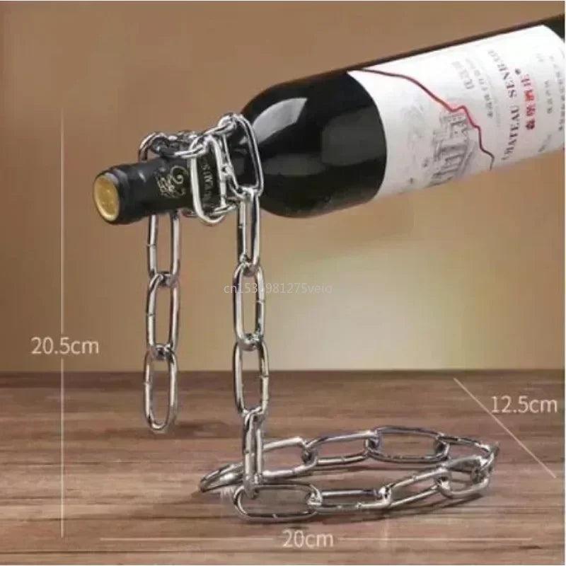 Magical Chain - Decorative Tabletop Bottle Holder & Display Stand - Life in Simple Steps