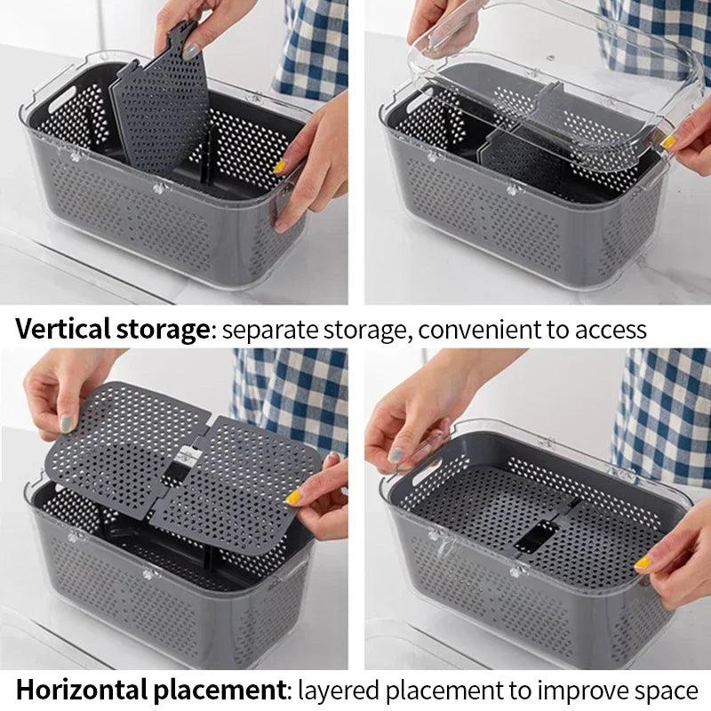 22in1 Multifunctional Box Vegetable Cutter and Slicer - Life in Simple Steps