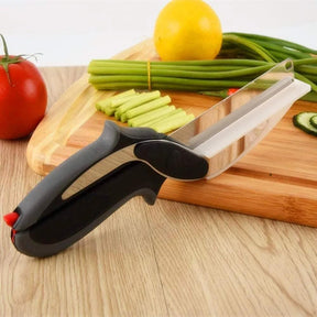 2in1 Kitchen Separable Scissor and Knife - Life in Simple Steps