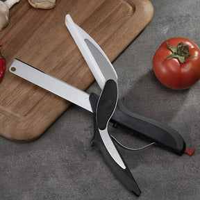 2in1 Kitchen Separable Scissor and Knife - Life in Simple Steps