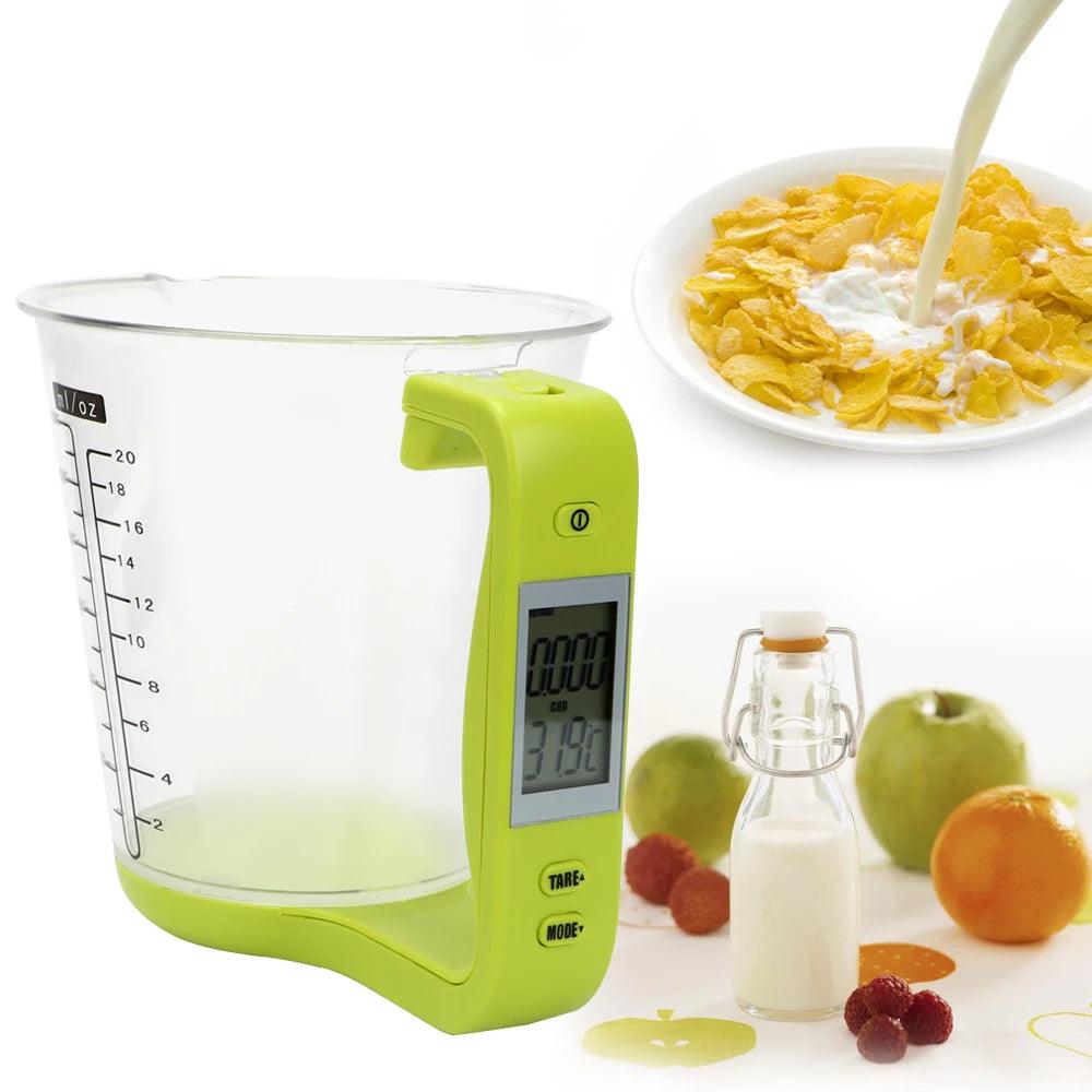 Digital Kitchen Measuring Cup with LCD