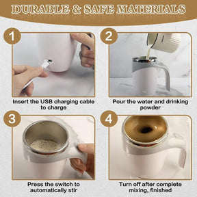 Rechargeable Quick-Mix Magic Mug - Life in Simple Steps