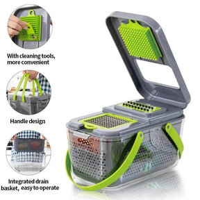 22in1 Multifunctional Box Vegetable Cutter and Slicer - Life in Simple Steps