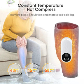 360° Air Pressure Leg Massager with Hot Compress - Life in Simple Steps