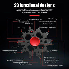 23in1 Fidget Spinner Wrench Screwdriver Tool - Life in Simple Steps