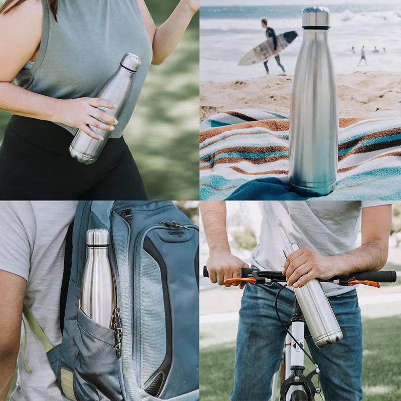 Secret Stash Stainless Steel Water Bottle