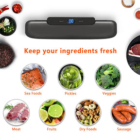 Home Pack Vacuum Sealer - Efficient Food Saver with 10Bags