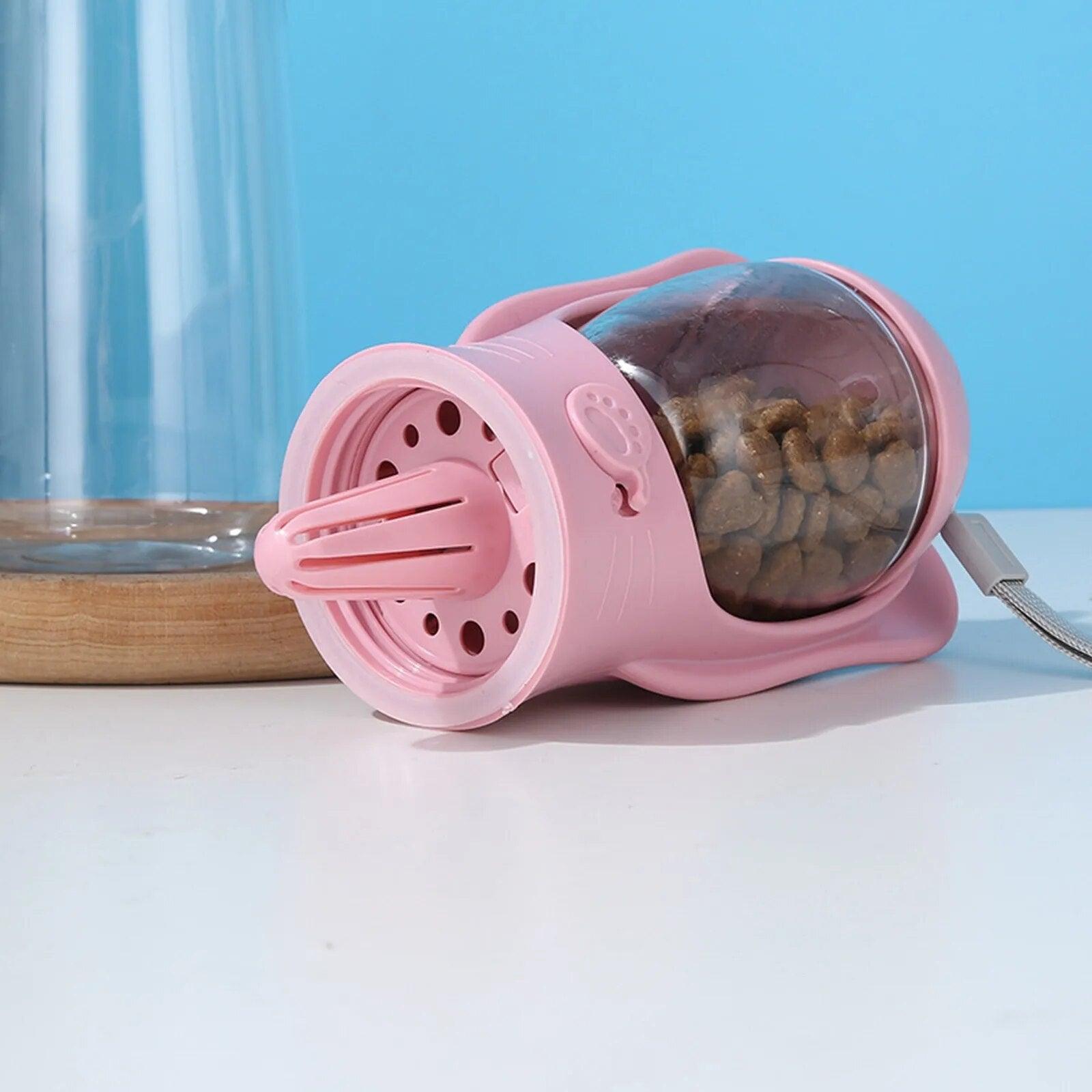 Portable Water Bottle & Food Container for Pets - Life in Simple Steps