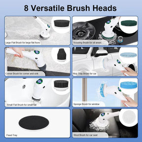 8in1 Multifunctional Electric Cleaning Brush - Life in Simple Steps