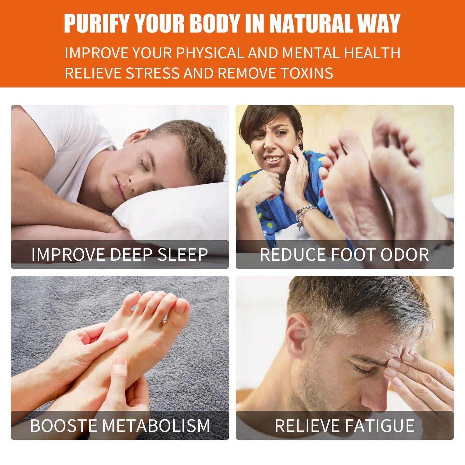 Natural Ginger Detox Foot Pads +eBook