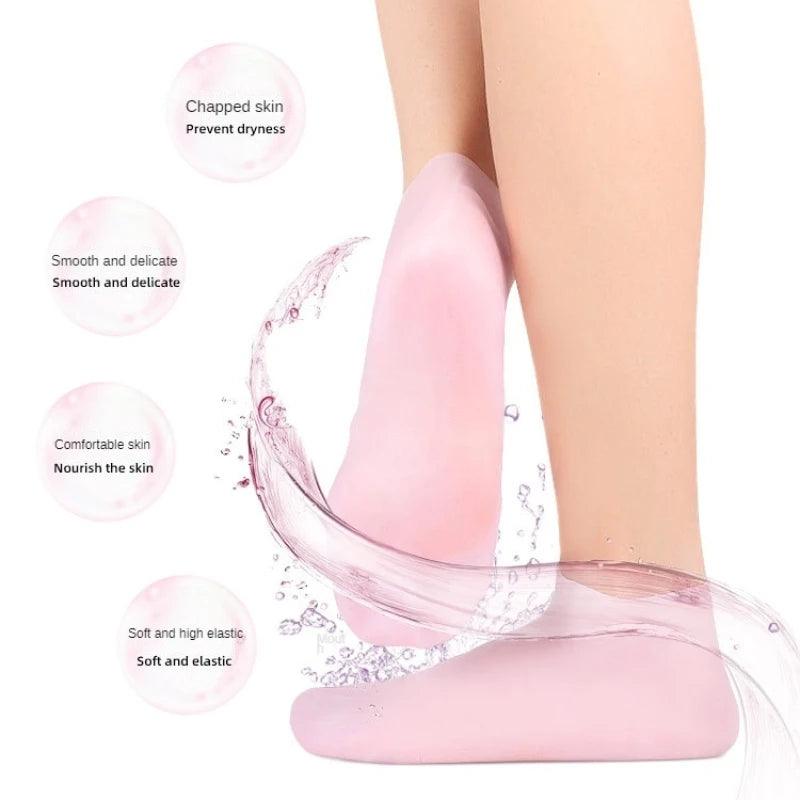 Moisturizing Foot Mask - Exfoliating Silicone Socks