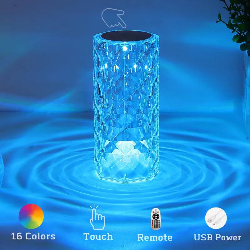 Crystal LED Table Lamp - Life in Simple Steps