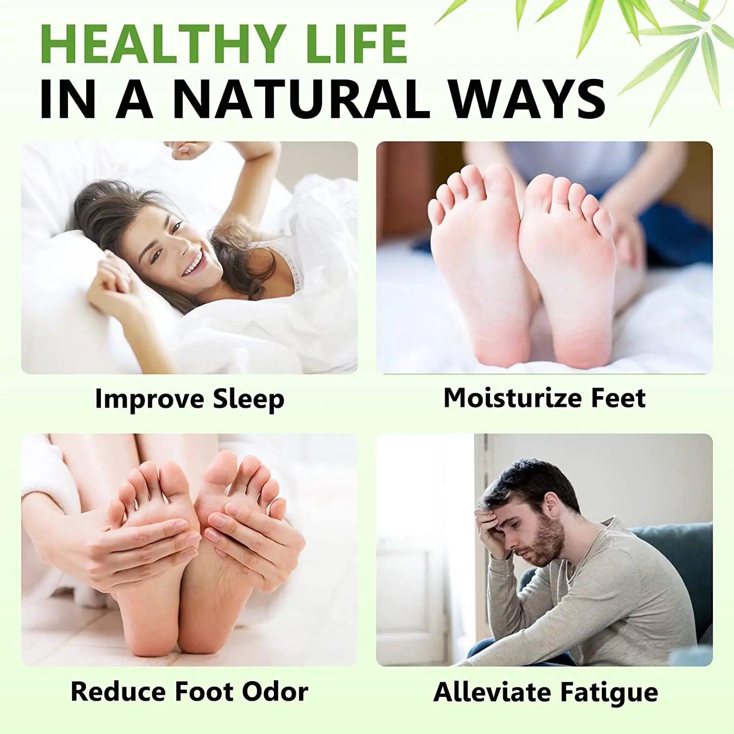 New Natural Detox Foot Pads + Free eBook