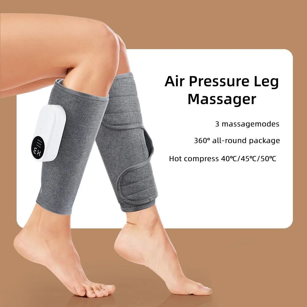 360° Air Pressure Leg Massager with Hot Compress - Life in Simple Steps