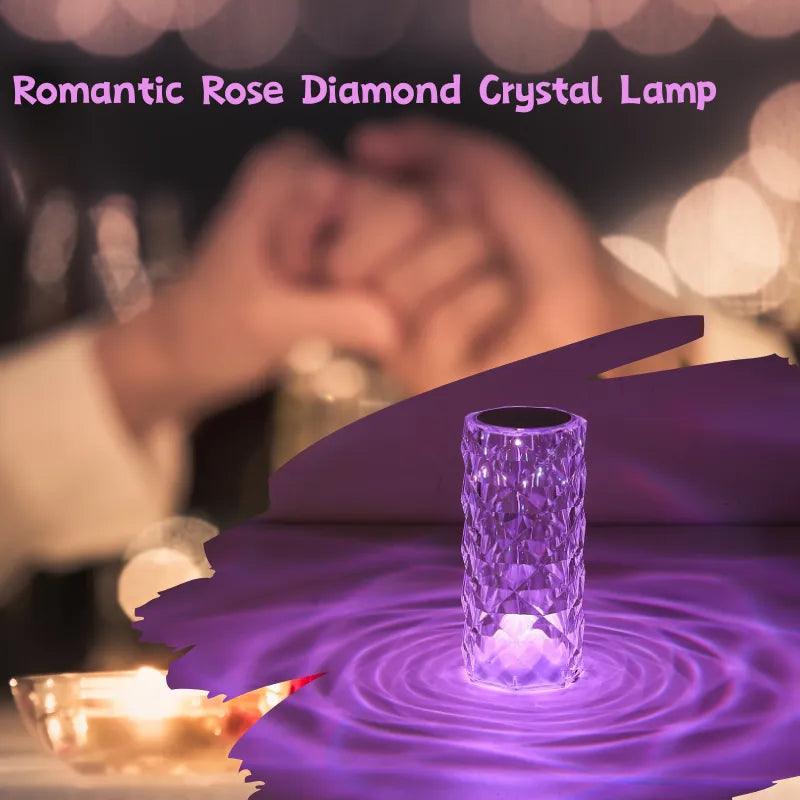 Crystal LED Table Lamp - Life in Simple Steps