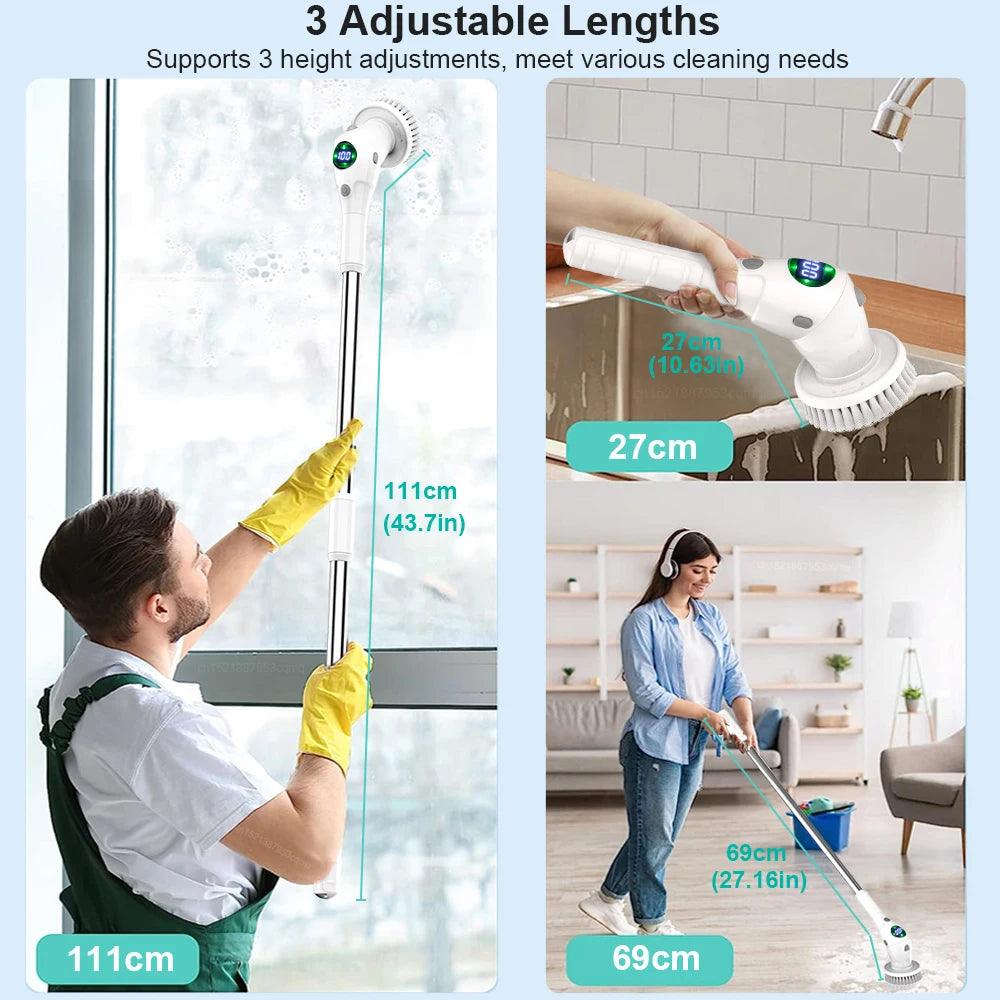 8in1 Multifunctional Electric Cleaning Brush - Life in Simple Steps