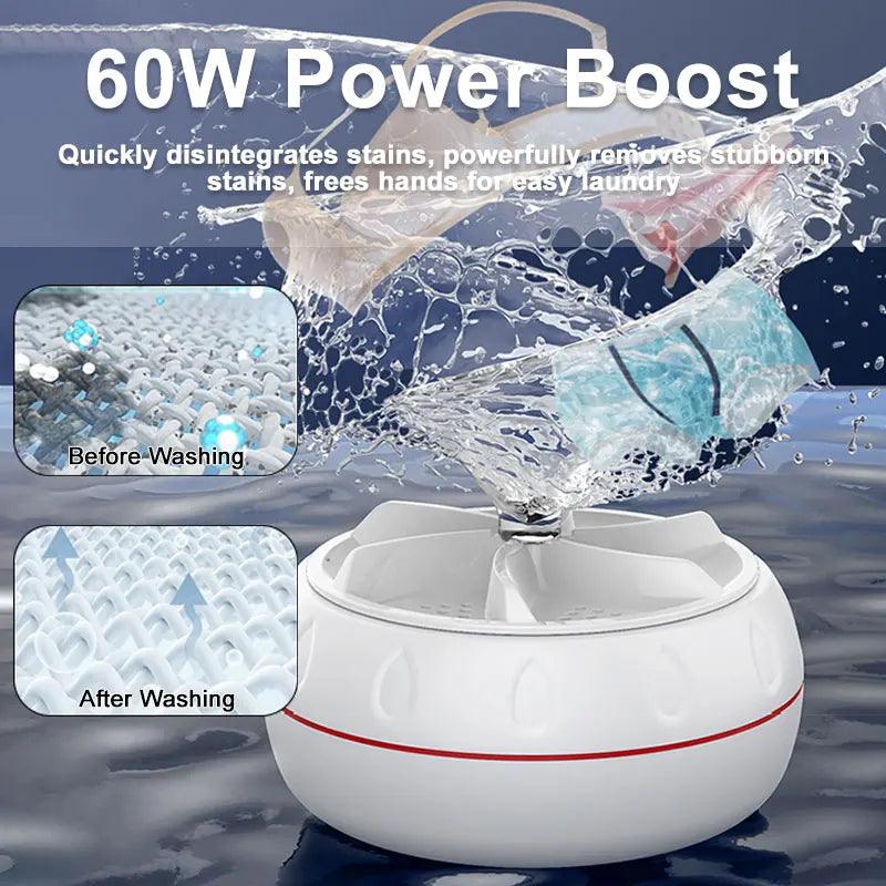 USB Portable 60W Washing Machine - Life in Simple Steps