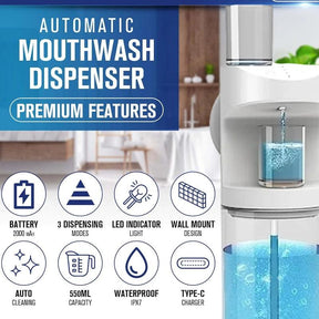 Rechargeable Automatic Mouthwash Dispenser - Life in Simple Steps