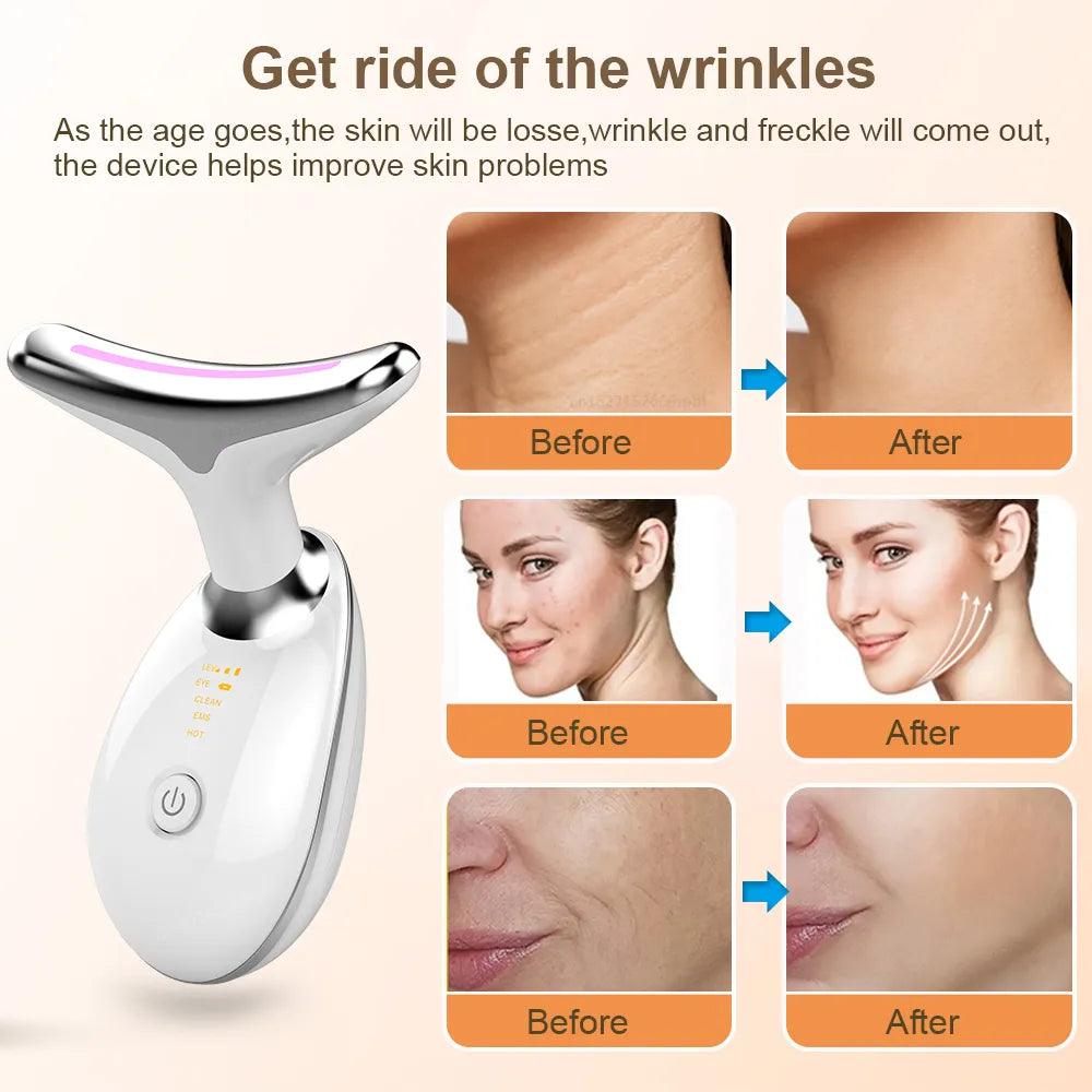 Face Neck Beauty Device Neck Lifting Massager