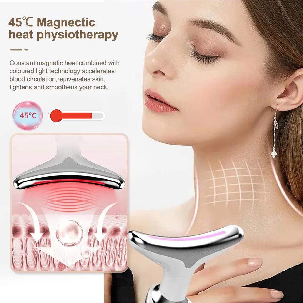 Face Neck Beauty Device Neck Lifting Massager