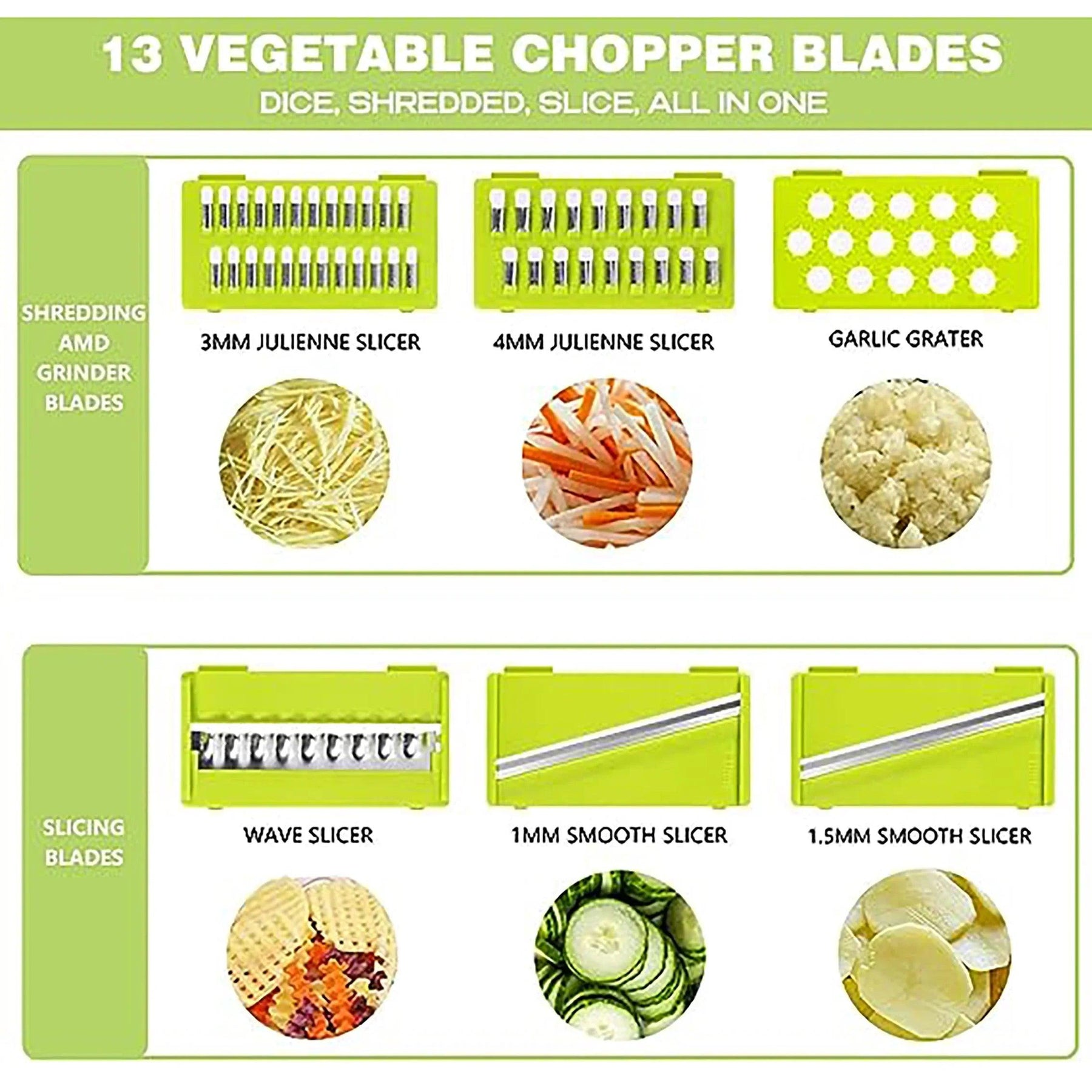 22in1 Multifunctional Box Vegetable Cutter and Slicer - Life in Simple Steps