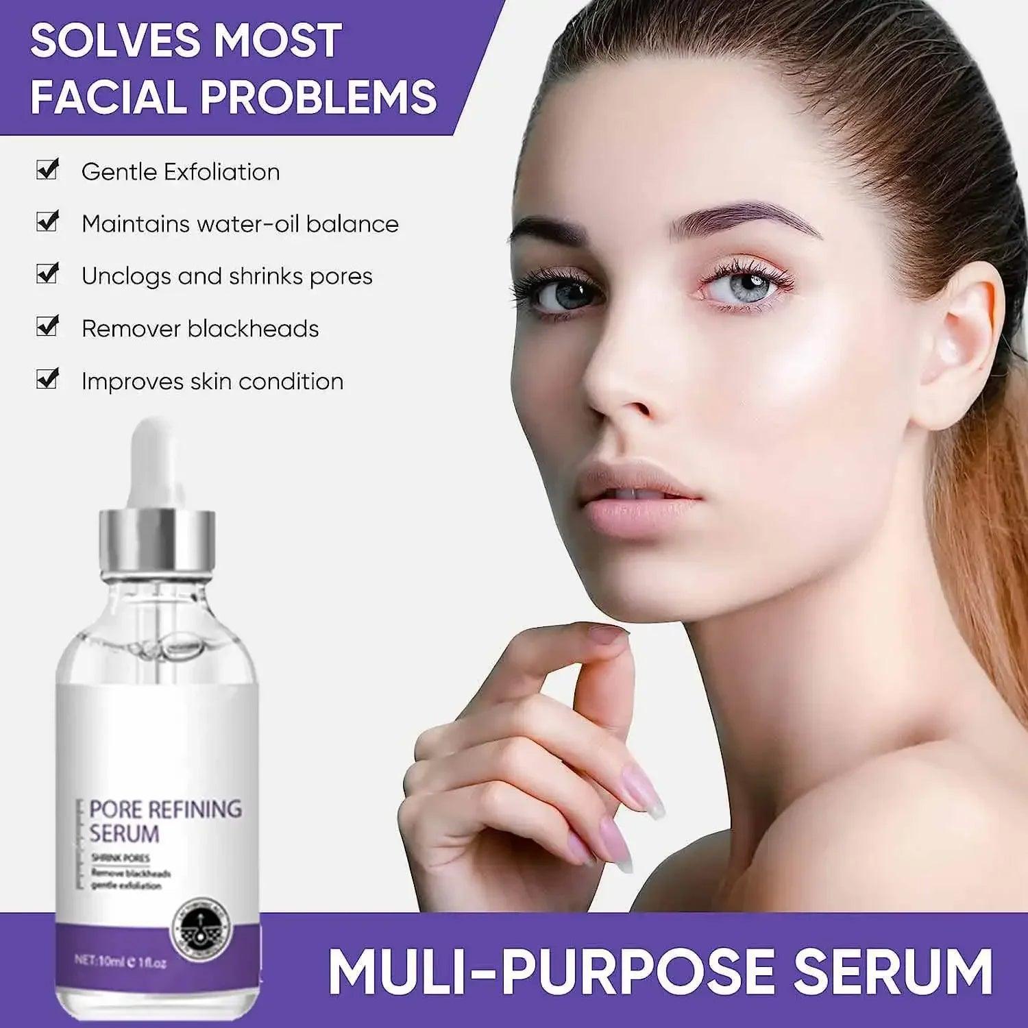 Pore Refining Serum with Retinol and Niacinamide Non-Comedogenic