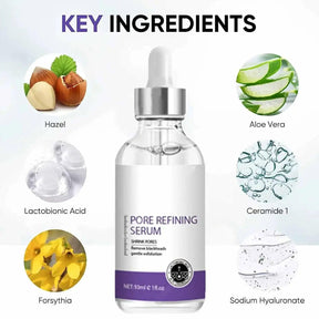 Pore Refining Serum with Retinol and Niacinamide Non-Comedogenic