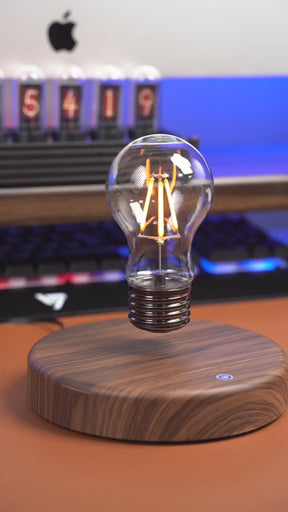 Retro-Style Magnetic Floating Bulb