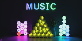 HexaGlow RGB LED Hexagon Wall Light