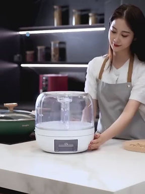 360° Rotating Large Grain Storage Dispenser